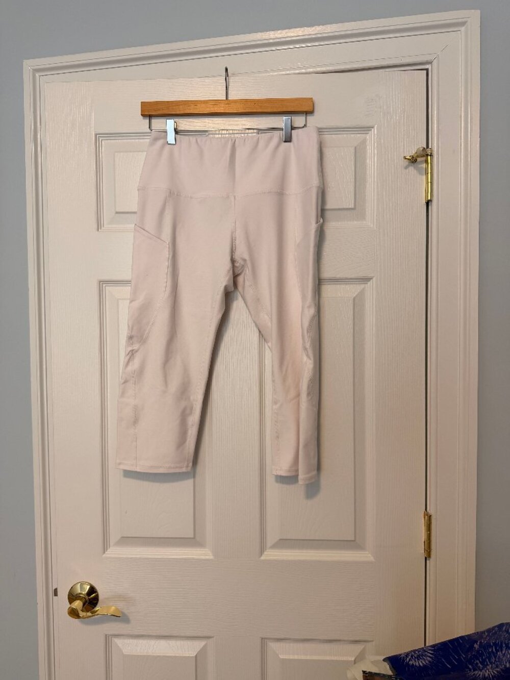 Ododos Athletic/Yoga Pants (White)- L